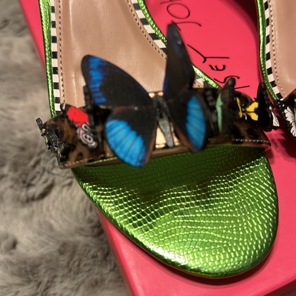 NWOT Betsey Johnson Flora Leopard multicolor shoes - Picture 4 of 10